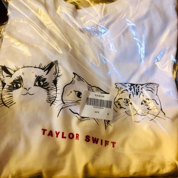 taylor swift cat cats rare tshirt tee shirt L XL - Picture 3 of 4